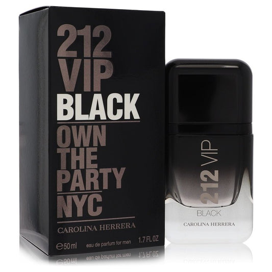 212 Vip Black Eau De Parfum Spray by Carolina Herrera 50 ml