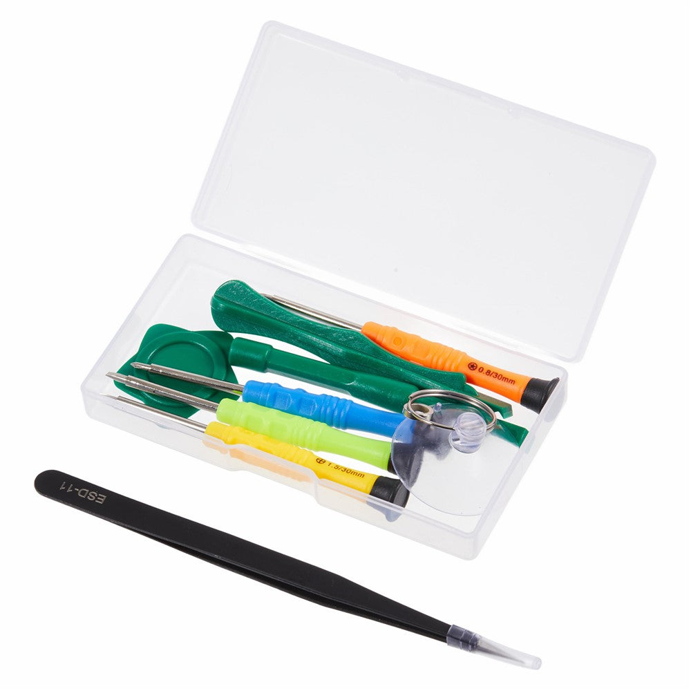 10Pcs / Set Repair Tool Kit Cellphone Tablet Magnetic Screwdriver Opening Pry Tools