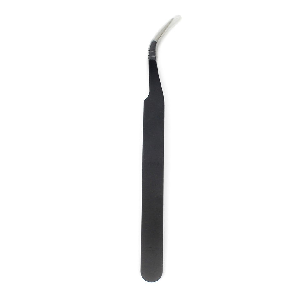 JF-604 Professional Stainless Steel Curved Tip Tweezer Maintenance Tool