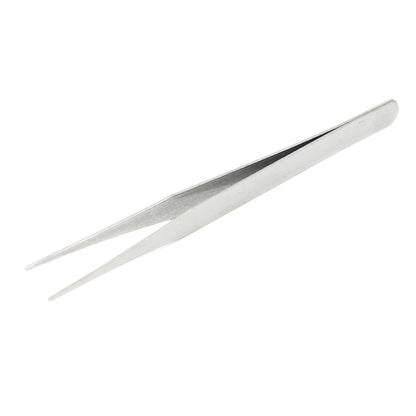 JF-605 Portable Mini Metal Straight Tweezers Cellphone Repair Tool