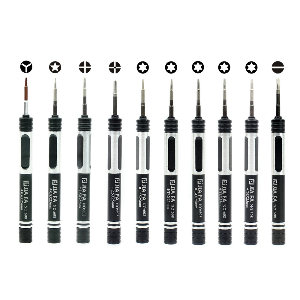 JF-8138 Professional 22-in-1 Screwdriver Pry Tool Disassemble Opening Repair Set