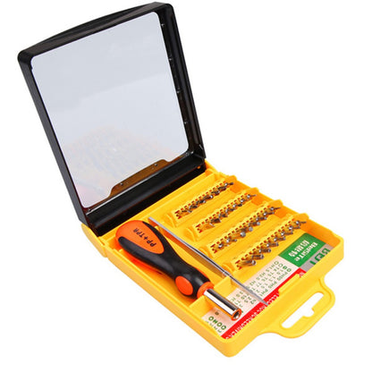 BEST BST-8902 30 in 1 Multipurpose Repair CR-V Screwdriver Tweezer Set Tools Kit for Phone PC Repair