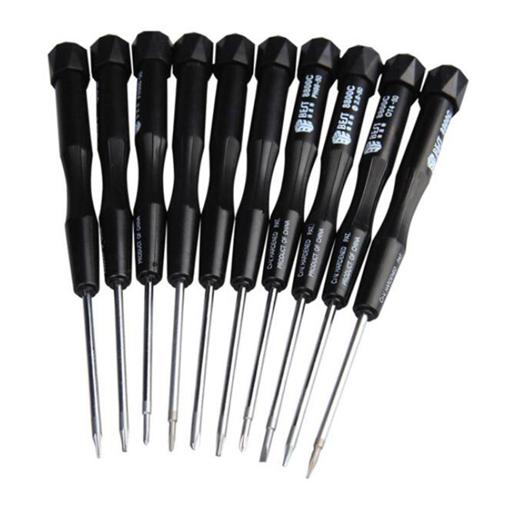 BEST BST-8800C 10-in-1 Anti-slip Professional Screwdriver Disassemble Opening Repair Tool Kit