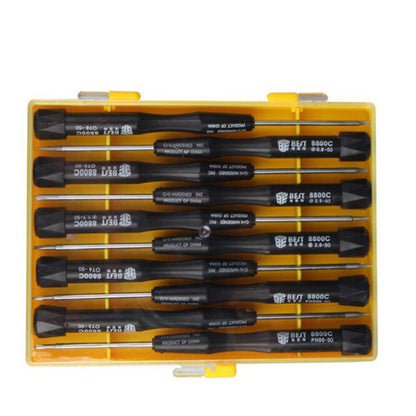 BEST BST-8800C 10-in-1 Anti-slip Professional Screwdriver Disassemble Opening Repair Tool Kit