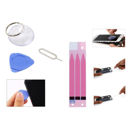 JF-8159 9-in-1 Battery Adhesive Sticker Screwdriver Repair Tool Set for iPhone 5s / 5 / 5c / SE