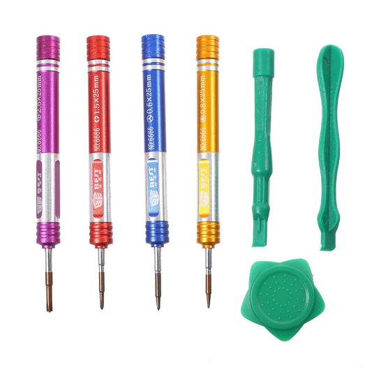 BEST BST-6666 7-in-1 Professional Screwdriver Repair Tool Set for iPhone Huawei Smartphone