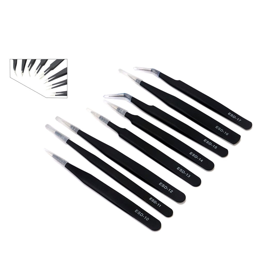 JF-8169 17 in 1 Mobile Phone Opening Pry Tool Tweezers Crowbars Repair Kit