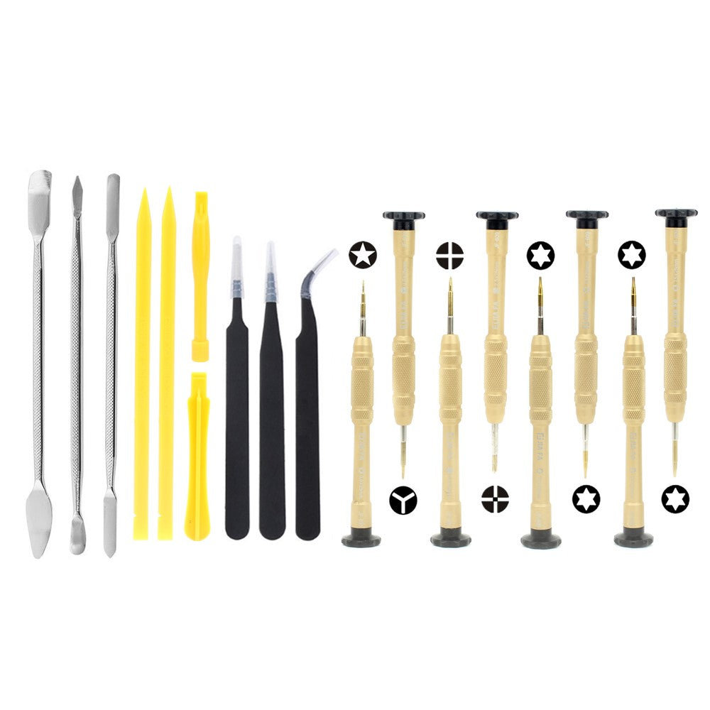 JF-8174 Professional 18-in-1 Screwdriver Set Opening Tool Set for Mobile Phone Maintenance
