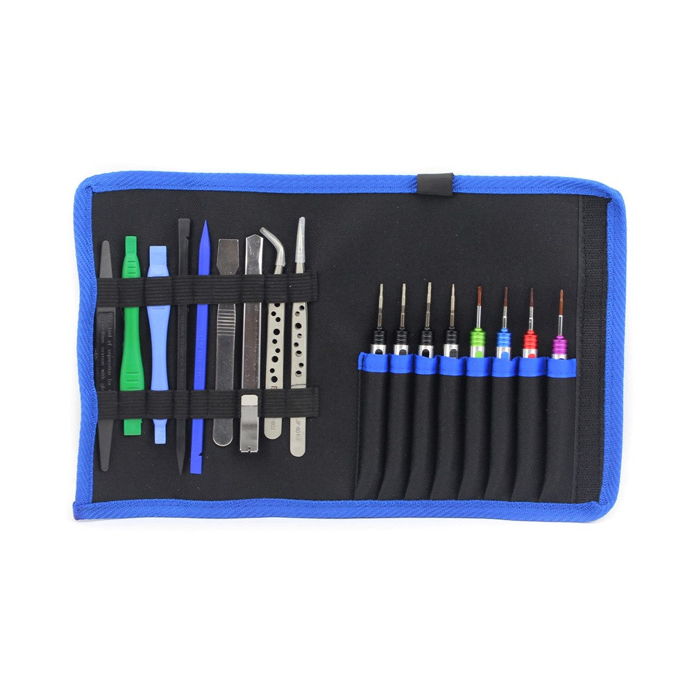 JF-8174 Professional 17-in-1 Screwdriver Set Opening Tool Kit for Mobile Phone Repair