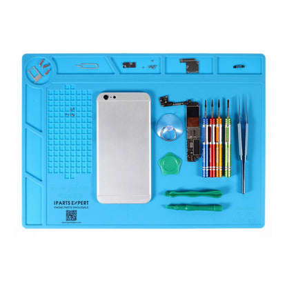 IPARTSEXPERT Heat Insulation Silicone Maintenance Pad for Mobile Phone, Size: 35cm x 25cm x 0.3cm