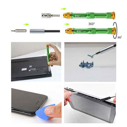 BEST BST-8929 Multi-function Screwdriver Set High Precision Screwdriver Kit with Tweezers Magnetizer Spudger