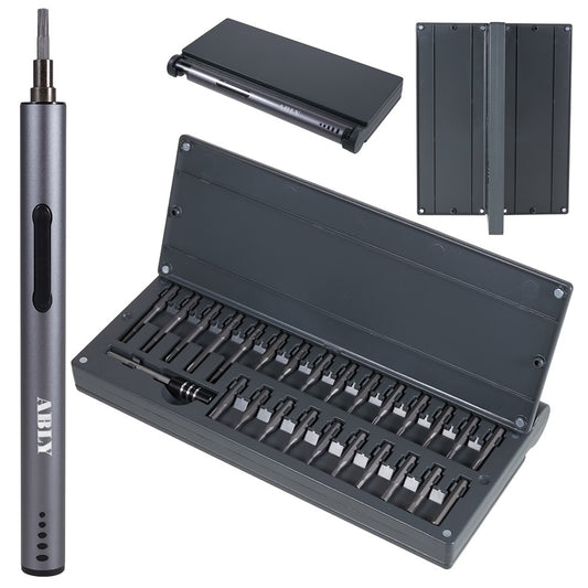 ZPJ1802A Lithium Battery Precision Electric Screwdriver Smart Repair Tool with 55 Screw Bits