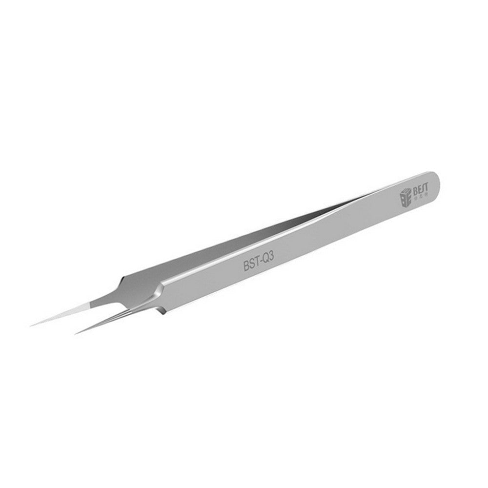 BEST BST-Q3 202 Stainless Steel Precision Jumper Wire Tweezers Hand Tool