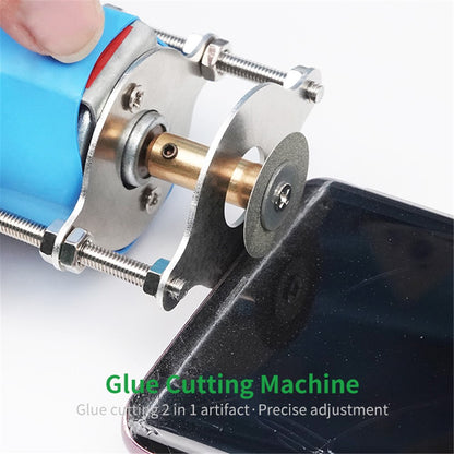 9+ Ample Power Cutting Glue Remover Machine (Voltage: 110-220V), with Motor