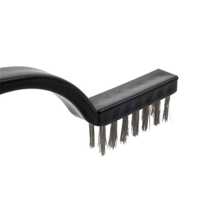 3-Pieces Wire Brush Set for Cleaning Welding Slag Rust and Outdoor Grills