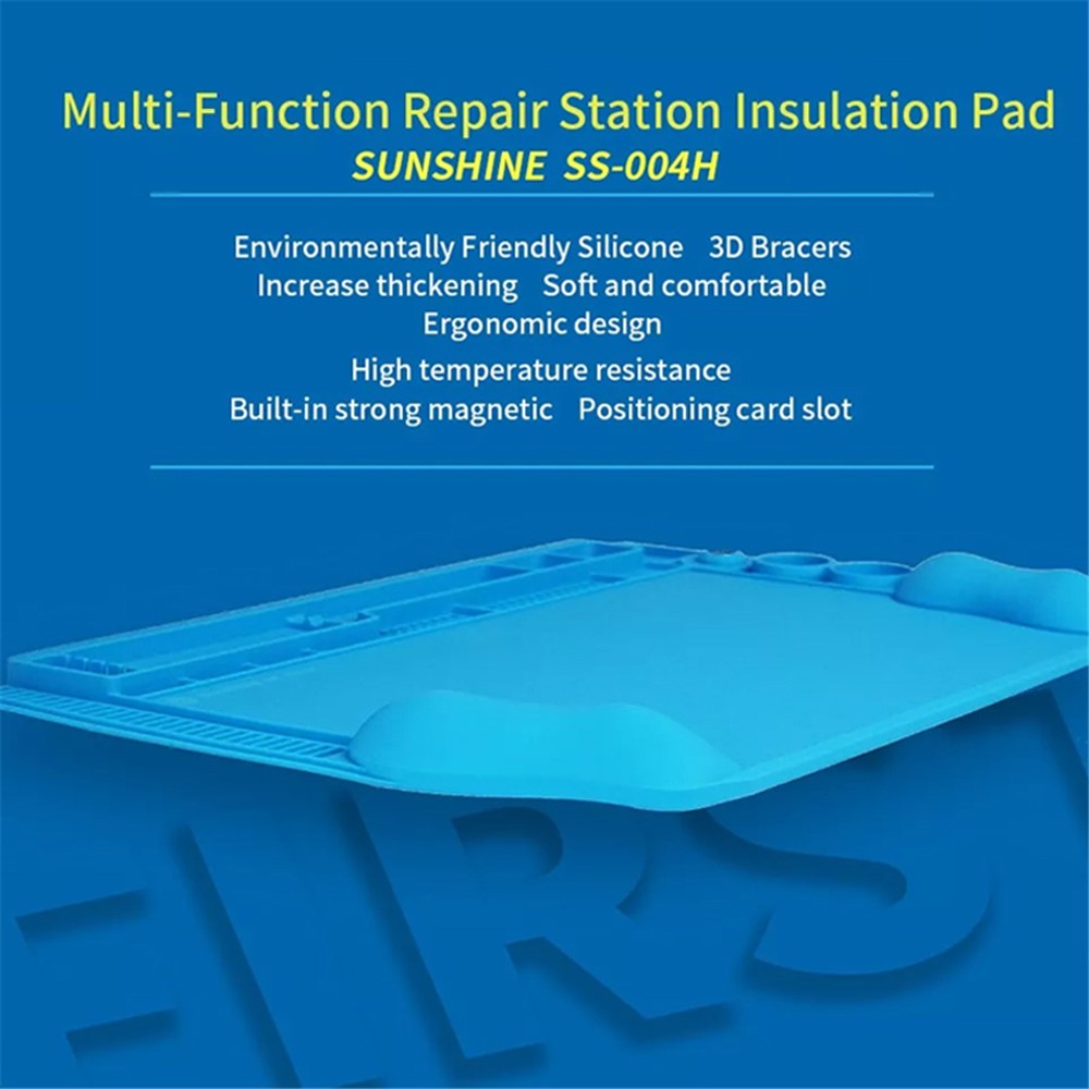 Heat Insulation Silicone Pad Soldering Station Mat Maintenance Platform for Phone Repair