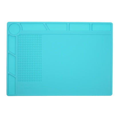 Silicone Pad Phone Maintenance Platform High Temperature Resistant with 25cm Scale Ruler