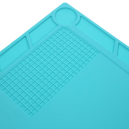 Silicone Pad Phone Maintenance Platform High Temperature Resistant with 25cm Scale Ruler
