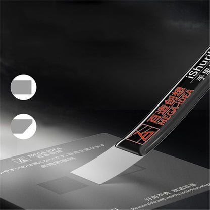 MEGA-IDEA iShuriken BGA Reballing Scraping Tin Knife Scraping Soldering Paste Hand Blade Scraping Knife