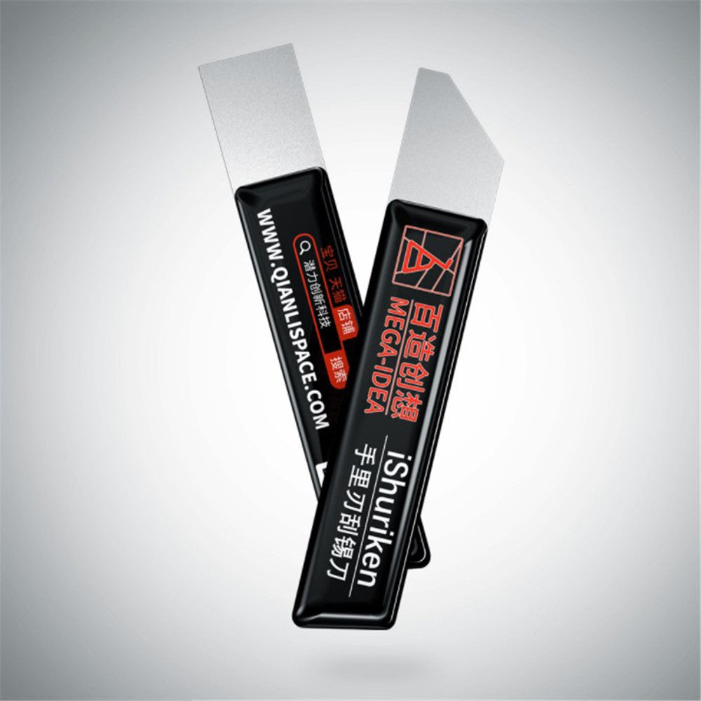 MEGA-IDEA iShuriken BGA Reballing Scraping Tin Knife Scraping Soldering Paste Hand Blade Scraping Knife