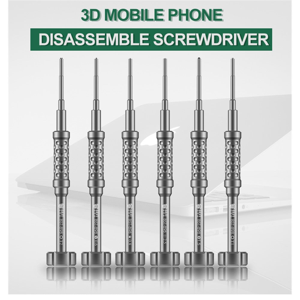 BST-898 Professional Precise Screwdriver Anti-slip Handle