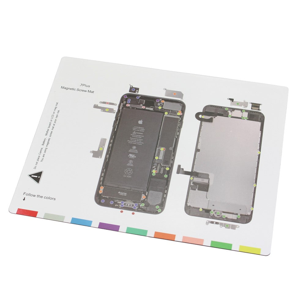 For iPhone 7 Plus 5.5 Professional Magnetic Screw Mat Chart Repairing Tool