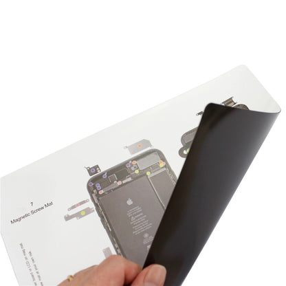 For iPhone 7 4.7 Professional Magnetic Screw Mat Chart Repair Tool