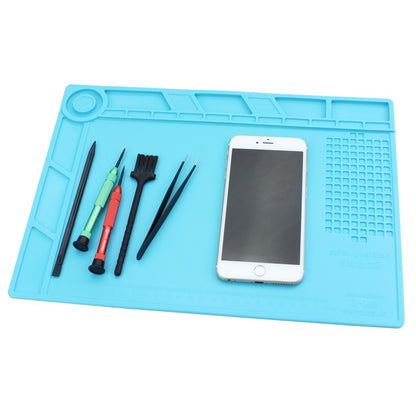 S-140 Silicone Heat Insulation Repair Platform Mat with Magnetic Screw Section