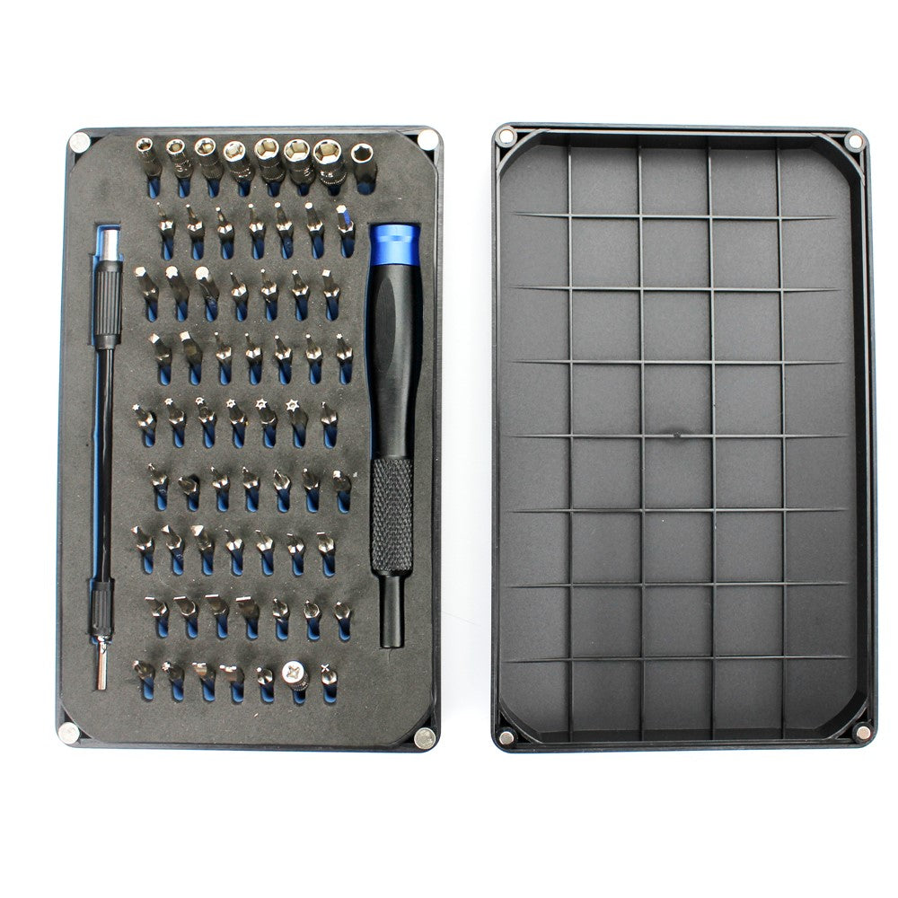 66-in-1 64 Bits Precision Screwdriver Repairing Disassembly Tool Set for iPhone Samsung Etc.