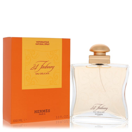 24 Faubourg Eau Delicate Eau De Toilette Spray by Hermes 100 ml