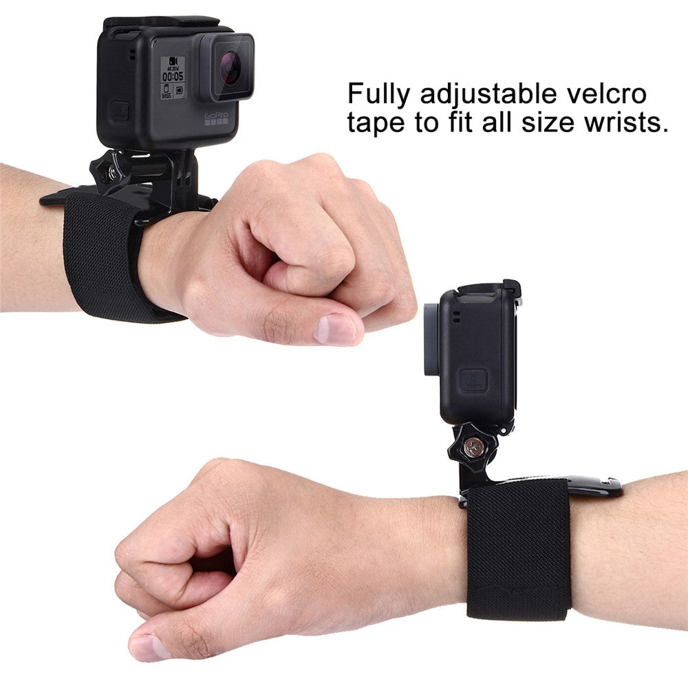 PULUZ PU93 Adjustable Wrist Strap Mount for GoPro HERO5/4/3+/3/2/1