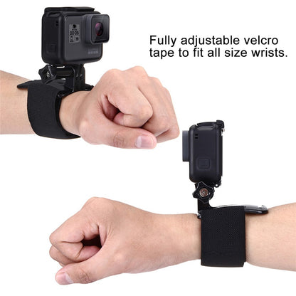 PULUZ PU93 Adjustable Wrist Strap Mount for GoPro HERO5/4/3+/3/2/1