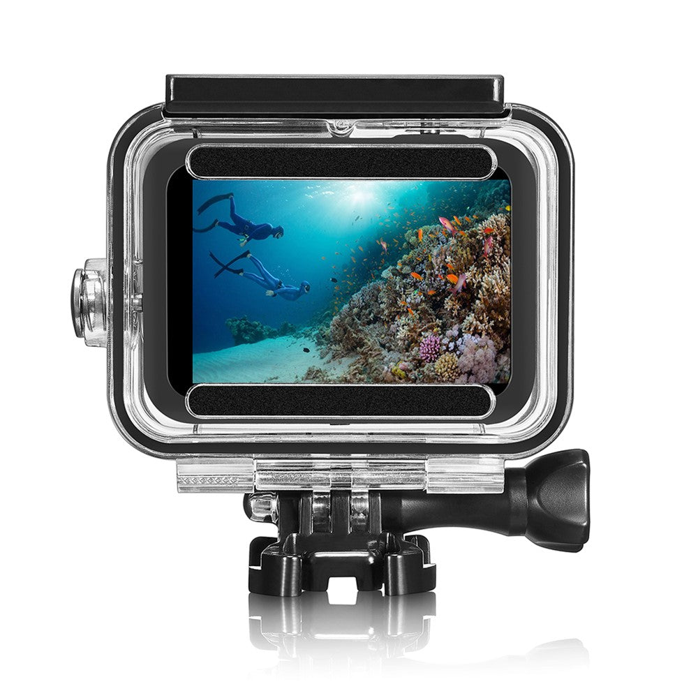 For Gopro 8 Waterproof Case+Red Purple Pink Filter