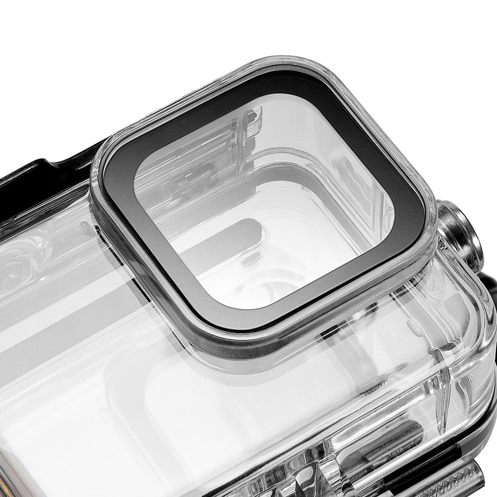 For Gopro 8 Waterproof Case+Red Purple Pink Filter