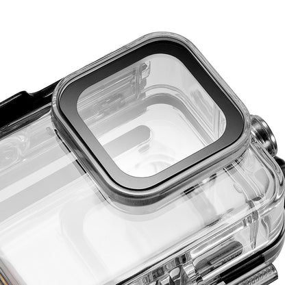 For Gopro 8 Waterproof Case+Red Purple Pink Filter