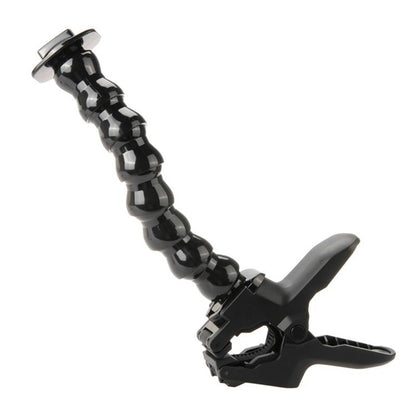 Jaws Clamp + 8-Section Gooseneck Arm Mount Set for GoPro Xiaoyi SJCAM