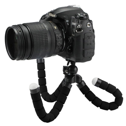 XTGP369 Universal Octopus Tripod Stand Holder for Action Cameras, DSLR Cameras, Smartphones