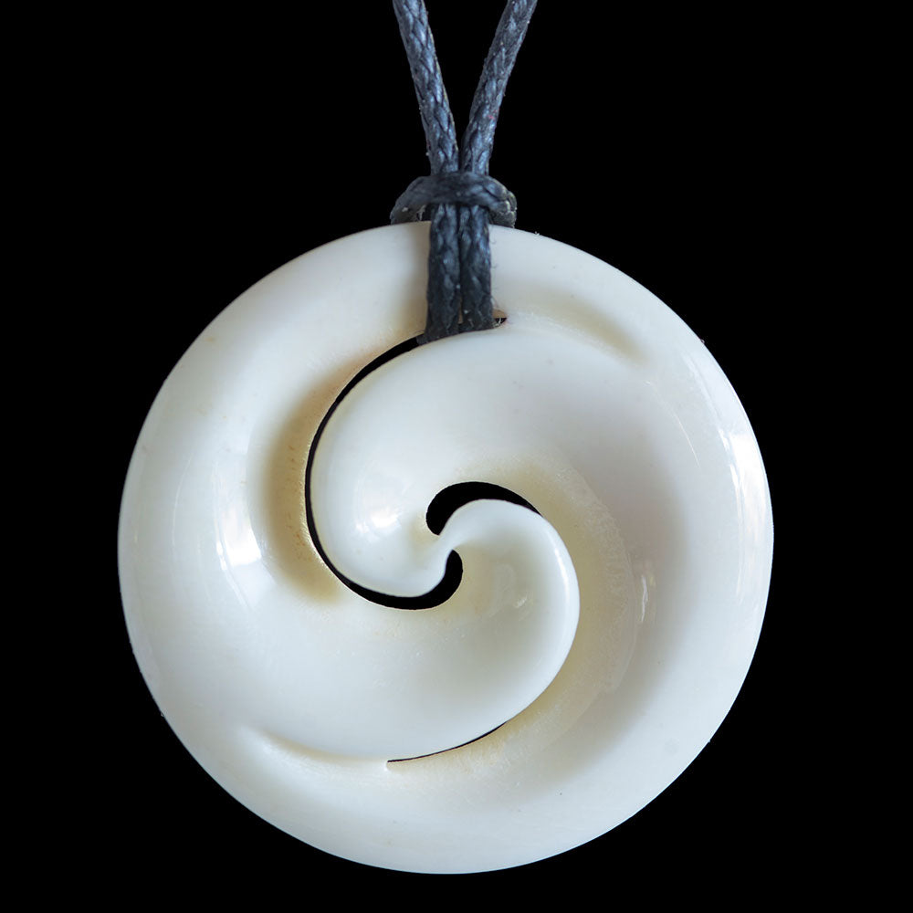 Joined Double Koru Pendant