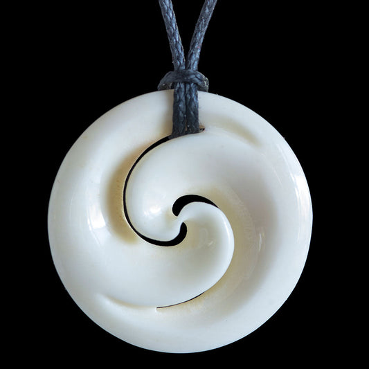 Joined Double Koru Pendant