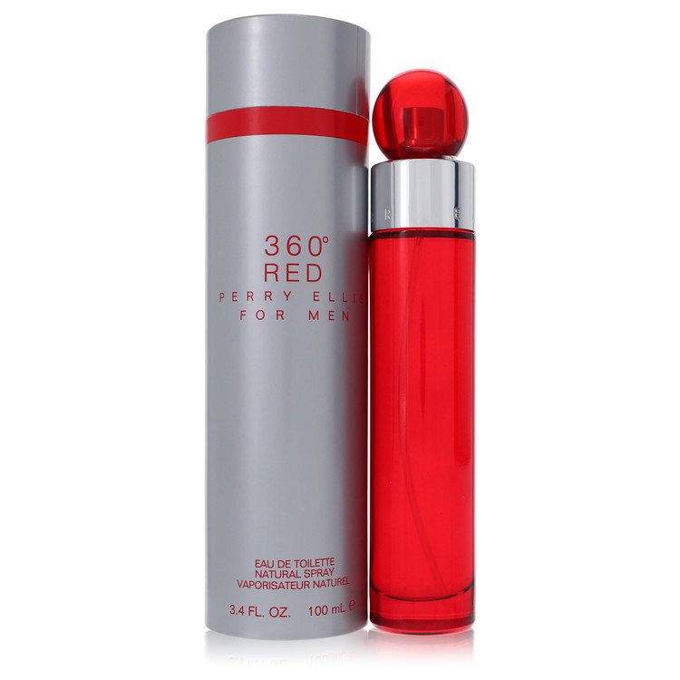 Perry Ellis 360 Red Eau De Toilette Spray by Perry Ellis 100 ml