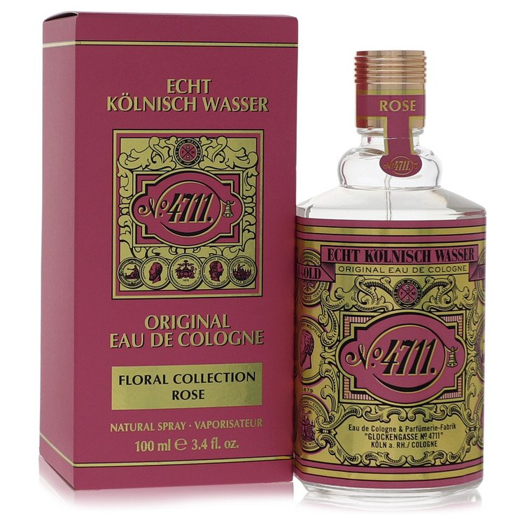 4711 Floral Collection Rose Eau De Cologne Spray (Unisex) by 4711 100 ml