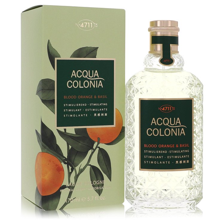 4711 Acqua Colonia Blood Orange & Basil Eau De Cologne Spray (Unisex) by 4711 169 ml