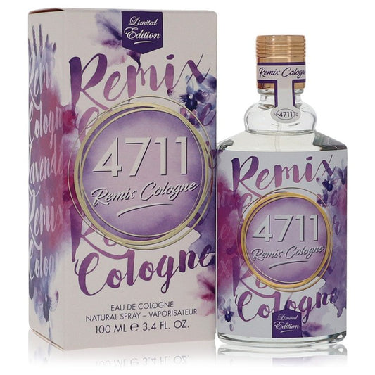 4711 Remix Lavender Eau De Cologne Spray (Unisex) by 4711 100 ml