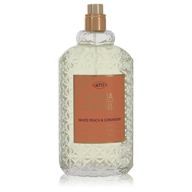 4711 Acqua Colonia White Peach & Coriander Eau De Cologne Spray (Unisex Tester) by 4711 169 ml