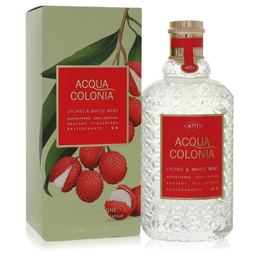 4711 Acqua Colonia Lychee & White Mint Eau De Cologne Spray (unisex) by 4711 169 ml