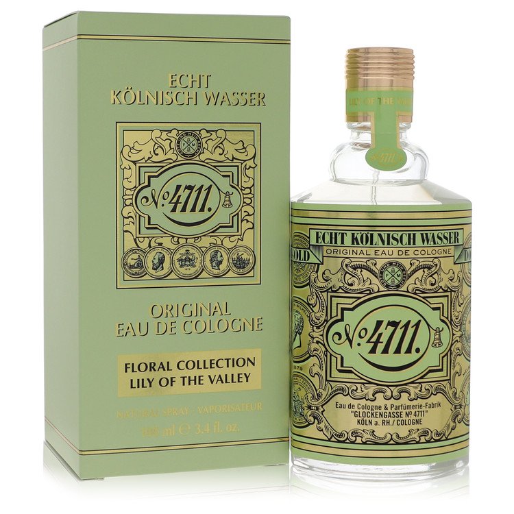 4711 Floral Collection Lily Of The Valley Eau De Cologne Spray (Unisex) by 4711 100 ml