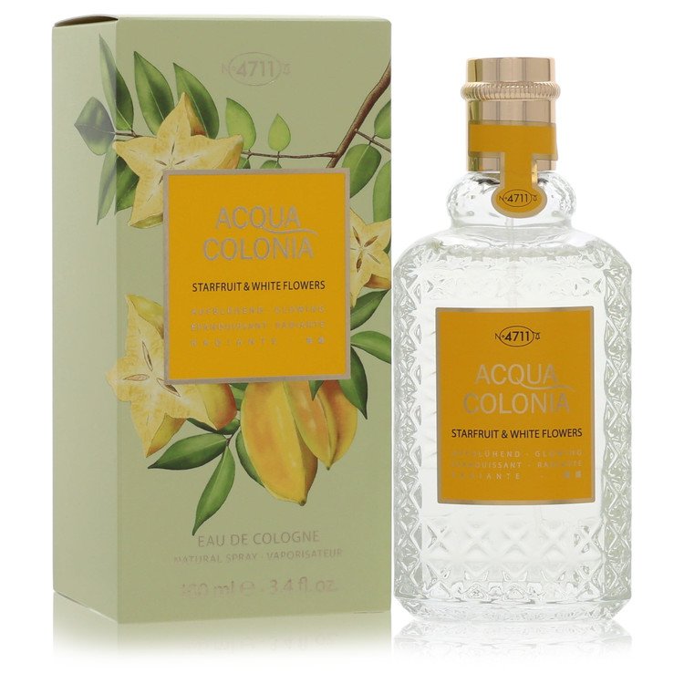 4711 Acqua Colonia Starfruit & White Flowers Cologne Spray (Unisex) by 4711 100 ml