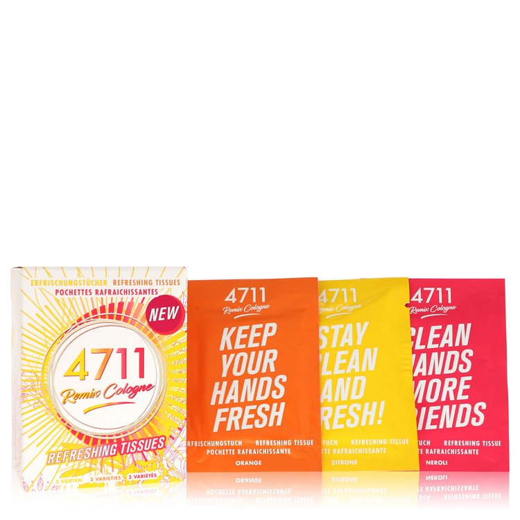 4711 Remix Neroli Refreshing Tissue (Orange, Lemon+Neroli) by 4711 --