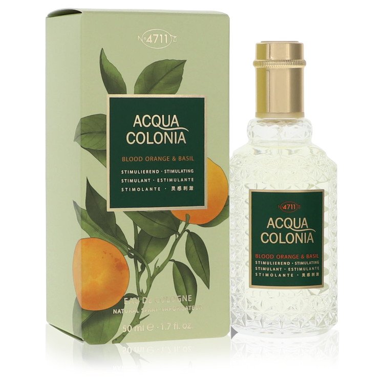 4711 Acqua Colonia Blood Orange & Basil Eau De Cologne Spray (Unisex) by 4711 50 ml