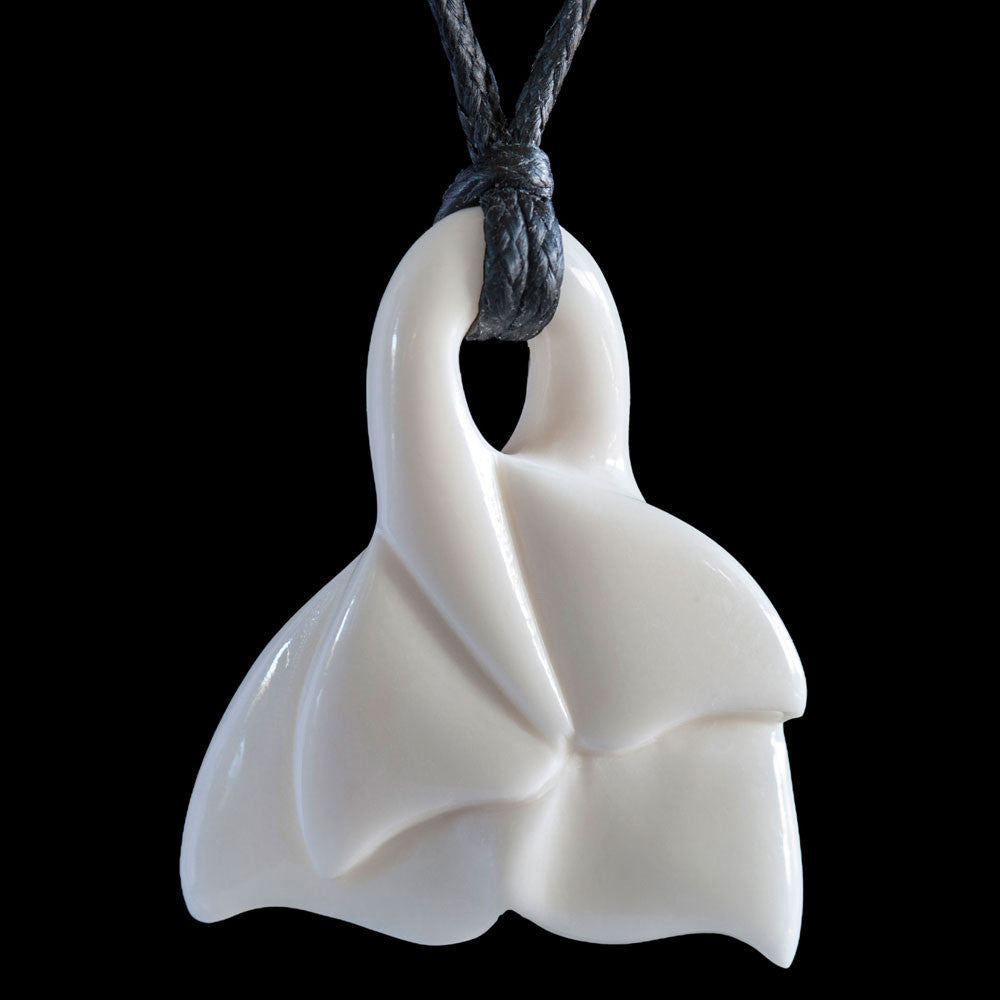 Whale Tails Medium 40mm Long (1.5") Pendant
